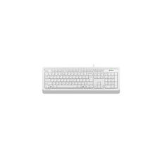  A4Tech FK10 (White) Fstyler Sleek MMedia Comfort, USB, White, (US+Ukrainian+Russian)