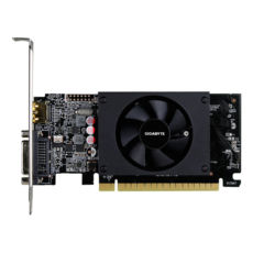  Gigabyte PCI-Ex GeForce GT710 2048MB GDDR5 (64bit) (954/5010) (DVI, HDMI) (GV-N710D5-2GL)