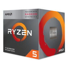  AMD AM4 Ryzen 5 3400G 3.7GHz 4MB 65W YD3400C5FHBOX 