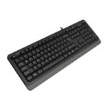 Клавіатура A4tech FK10 (Grey) Fstyler Sleek MMedia Comfort, USB, Black+Grey, (US+Ukrainian+Russian)