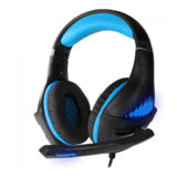 Гарнітура ігрова Crown CMGH-2101 USB синя