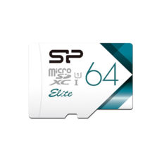  ' 64 GB microSDXC SILICON POWER Class10 UHS-I Color (SP064GBSTXBU1V21SP)