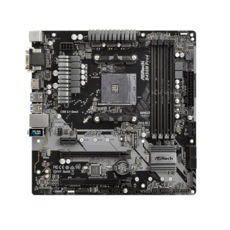 . ASRock AM4 B450M Pro4  4xDDR4, VGA/HDMI/DP, 2xPCI-E 16x, 1xPCI-E 1x, 4xSATA3, 1xM.2,  ALC892, RTL8111H, 8xUSB3.1/4xUSB2.0,  mATX 