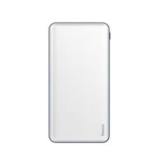   (Power Bank) Baseus Simbo Smart Power Bank 10000mAh White PPALL-AQB02
