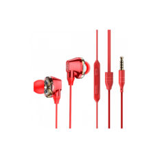  Baseus Encok H10 Dual Moving-coil Wired Control Headset Red NGH10-09