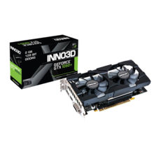  Inno3D  GeForce GTX1050Ti Twin X2/ 4GB/ GDDR5/ 128bit/1392MHz (N105T-3DDV-M5CM)