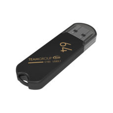 USB3.1 Flash Drive 64 Gb Team C183 Black (TC183364GB01)