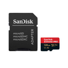  ' 128 GB microSDXC SanDisk Extreme Pro 170/90 A2 C10 V30 UHS-I U3(SDSQXCY-128G-GN6MA)