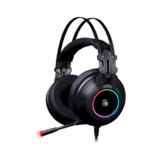 Навушники ігрові Bloody G528C (Black) з мікрофоном, Hi Fi, 7.1 віртуальний звук, RGB підсвічування, USB