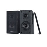 Акустична система 2.0 REAL-EL S-250 (black) Активні колонки 2x10W, дерев'яний корпус, бічне регулювання