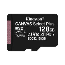  ' 128 GB microSDXC Kingston Canvas Select Plus Class 10 (SDCS2/128GBSP)   