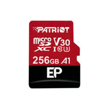  ' 256 GB microSDXC Patriot EP Series (UHS-1 U3) class 10 V30 (R100,W-80) (PEF256GEP31MCX)