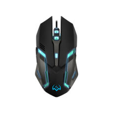  SVEN RX-G740, Gaming (black) USB, 5 key, 1 Wheel, 2400dpi, 