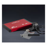 Зовнішня кишеня 2.5" Frime (FHE23.25U20) USB 2.0 Red, Metal