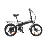 Електричний велосипед Maxxter RUFFER 20" (чорно-сріблястий)