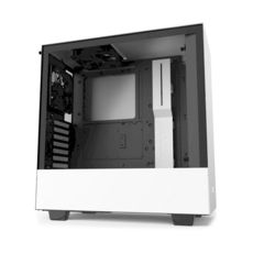    NZXT, H510 Compact Mid Tower White/Black Chassis