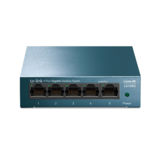 Коммутатор TP-LINK LiteWave LS105G, 5xGE, некерований, настільний, метал. корпус