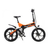 Электрический велосипед Maxxter RUFFER MAX (black-orange)