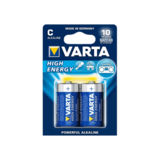 Батарейка R14 сольова Varta High Energy (4914) 2шт в блістері