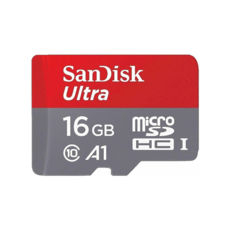   16 GB microSD SanDisk Ultra UHS-I A1 (98Mb/s, 653x) (SDSQUAR-016G-GN6MN)