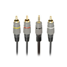   Cablexpert (CCAP-4P3R-1.5M) 3.5 Jack (4pin)-3RCA, 1.5 