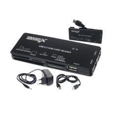 - 2.0 Grand-X + , 3-port + 1,2m USBcable  (GHC-301)