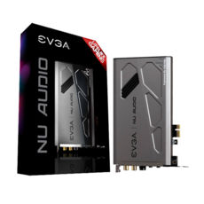   EVGA NU Audio Card, 712-P1-AN01-KR, Lifelike Audio, PCIe, RGB LED, Designed with Audio Note (UK)