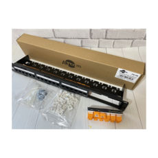 - ATcom, 19" 24RJ-45 UTP 1U cat.6,  