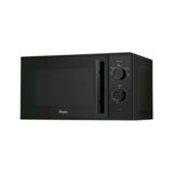 Микроволновая печь Whirlpool MWD 19 BL, 20л, 700Вт, механика, внутреннее покрытие эмаль, дверца открывается за ручку, черный