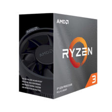  AMD AM4 Ryzen 3 3100, 4 , 3.6GHz, 3.9GHz,16MB, 7nm, 65W, Box  100-100000284BOX