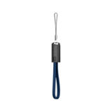 Кабель USB 2.0 Lightning - 1.0 м Colorway Apple Lightning (брелок)2.4А 22см синий (CW-CBUL021-BL)
