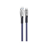 Кабель USB 2.0 Micro - 1.0 м ColorWay AM-microB, (zinc alloy) 2.4А 1м синий (CW-CBUM011-BL)