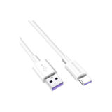 Кабель USB 2.0 Type-C - 1.0 м Colorway (Fast Charging) 5.0 А, белый (CW-CBUC019-WH)