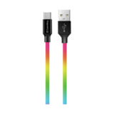 Кабель USB 2.0 Type-C - 1.0м Colorway (multicolor) 2.4 А (CW-CBUC018-MC)