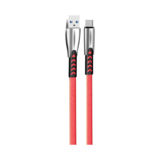 Кабель USB 2.0 Type-C - 1.0м Colorway (zinc alloy) 2.4 А красный (CW-CBUC012-RD)