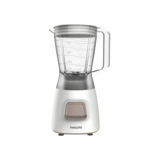 Блендер стационарный PHILIPS Daily Collection HR2052/00, 350Вт, чаша 1.25л, пластик, 1 скорость, мельница, белый/бежевый