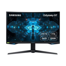  Samsung 27" C27G75TQ  / CURVED LED / VA (Curved); / 16:9 / HDMI, DP / 2560x1440 /  /  1ms, 240Hz /  /