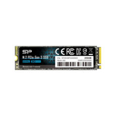  SSD M.2 NVMe 256Gb SP SP P34A60 3D TLC up to 2200/1600MB/s (SP256GBP34A60M28) 