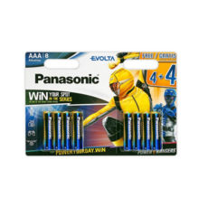  LR3  Panasonic Evolta LR03EGE / 8BW 4 + 4F Power Rangers, AAA / (L) R03,  8