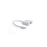 Адаптер-перетворювач Cablexpert A-mDPM-VGAF-02-W Mini DisplayPort в VGA, білий