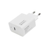 Зарядний пристрій USB 220В Colorway Power Delivery Port USB Type-C (18W) білий (CW-CHS022PD-WT)
