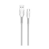 Кабель USB 2.0 Micro - 1.0 м ColorWay AM-microB, (line-drawing) 2.4А белый (CW-CBUM028-WH)