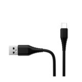 Кабель USB 2.0 Micro - 1.0 м ColorWay AM-microB, MicroUSB (PVC) 2.4А 1м черный (CW-CBUM025-BK)