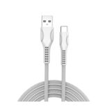 Кабель USB 2.0 Type-C - 1.0 м Colorway (line-drawing) 2.4 А, белый (CW-CBUC029-WH)