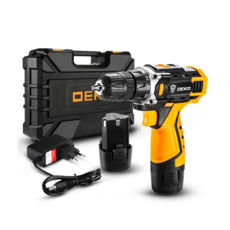 Акумуляторний шуруповерт DEKO 12В DKCD12FU-S3 + 2 АКБ в кейсе