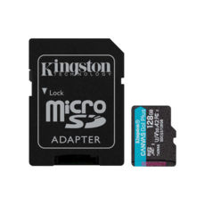  ' 128 GB microSDXC Kingston Canvas Go Plus Class 10  A2 V30 R170 W90 (SDCG3/128GB) 