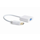 Перехідник Cablexpert A-DPM-VGAF-02-W DisplayPort на VGA, 1920 x 1200 до 60 Гц