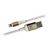 Кабель USB 2.0 Lightning - 1.0 м CMCU-010L Gold для зарядки і передачі даних, 5В/2A