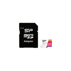  ' 64 GB microSDXC SILICON POWER Class10 UHS-I A1 Elite (SP064GBSTXBV1V20SP)