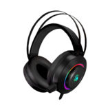 Навушники ігрові Bloody G521 (Black) з мікрофоном, Hi Fi, 7.1, підсвічування 7 кольорів, USB